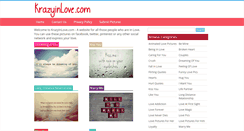 Desktop Screenshot of krazyinlove.com